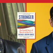 Image - the speakers and a book cover